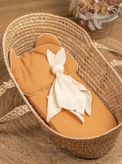 SEVIRA KIDS | Drap housse couffin ovale en gaze de coton Jeanne - Kiabi