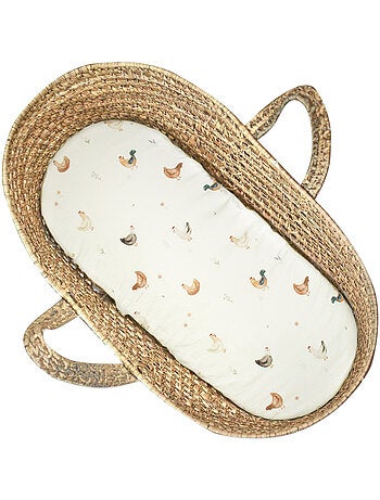 SEVIRA KIDS | Drap housse couffin ovale GALLINA