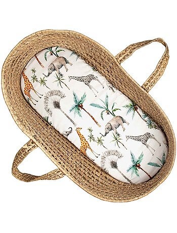 SEVIRA KIDS | Drap housse couffin ovale Safari