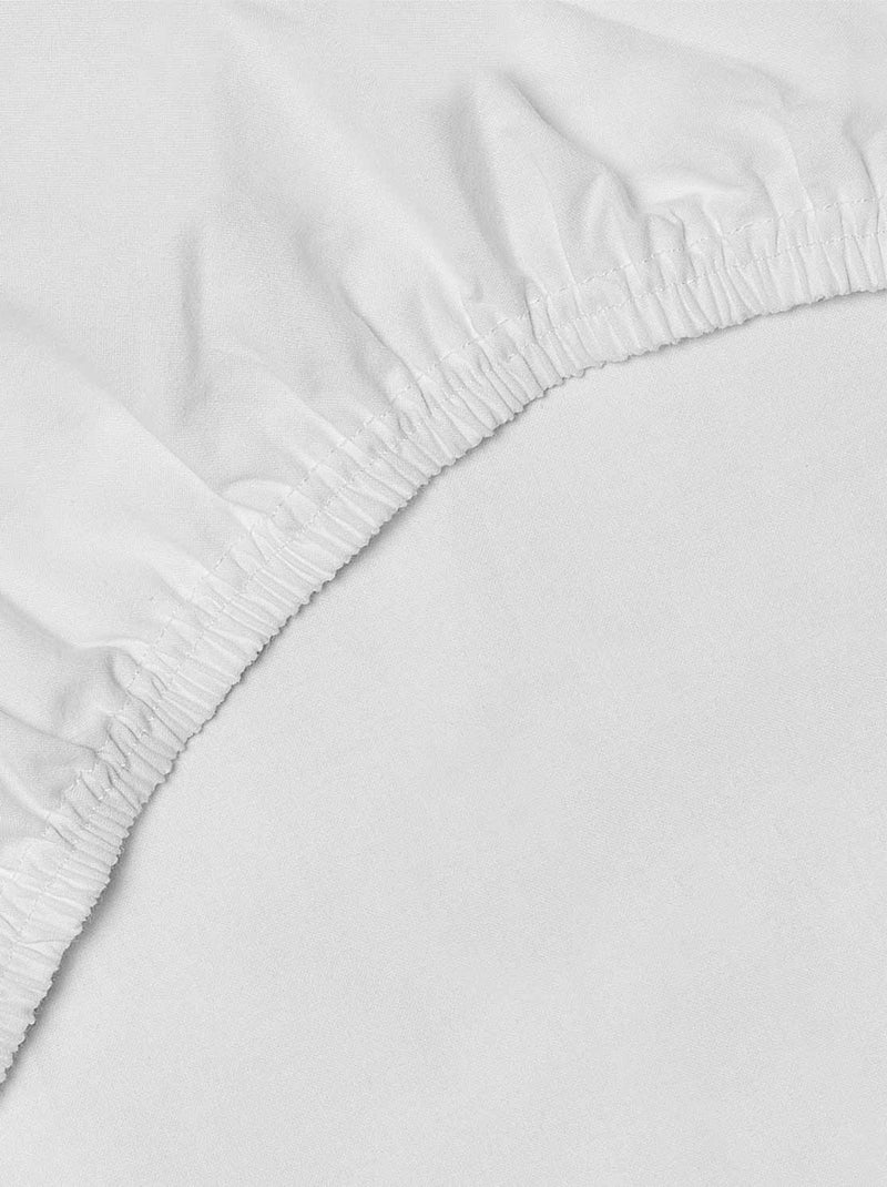 SEVIRA KIDS | Drap-housse en coton Blanc - Kiabi