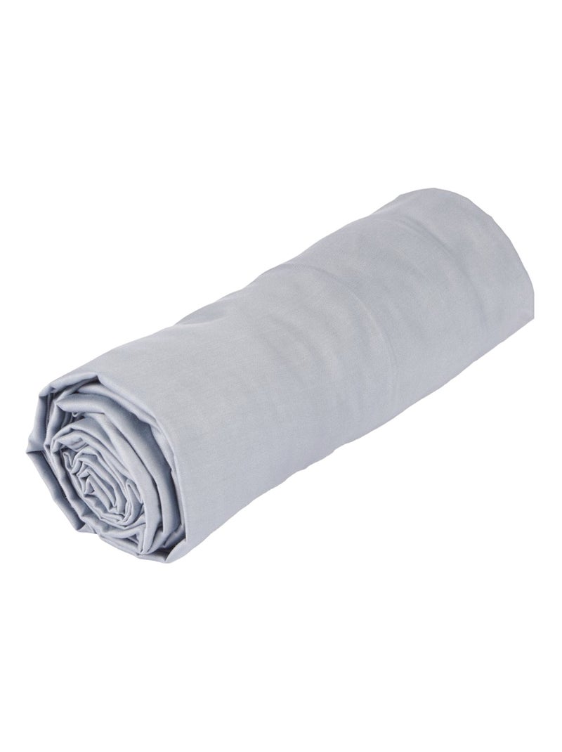 SEVIRA KIDS | Drap-housse en coton Gris - Kiabi