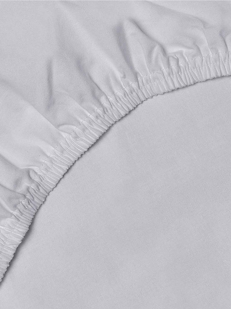 SEVIRA KIDS | Drap-housse en coton Gris - Kiabi