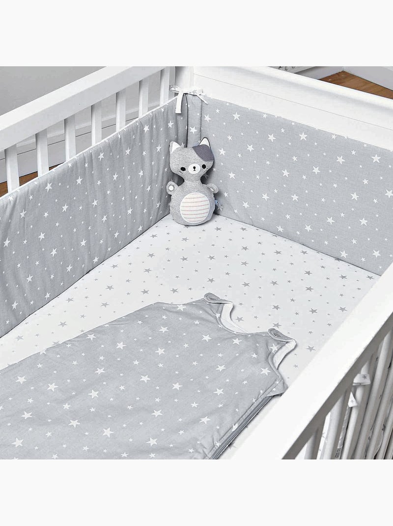 SEVIRA KIDS | Drap-housse en coton STELLA Blanc - Kiabi
