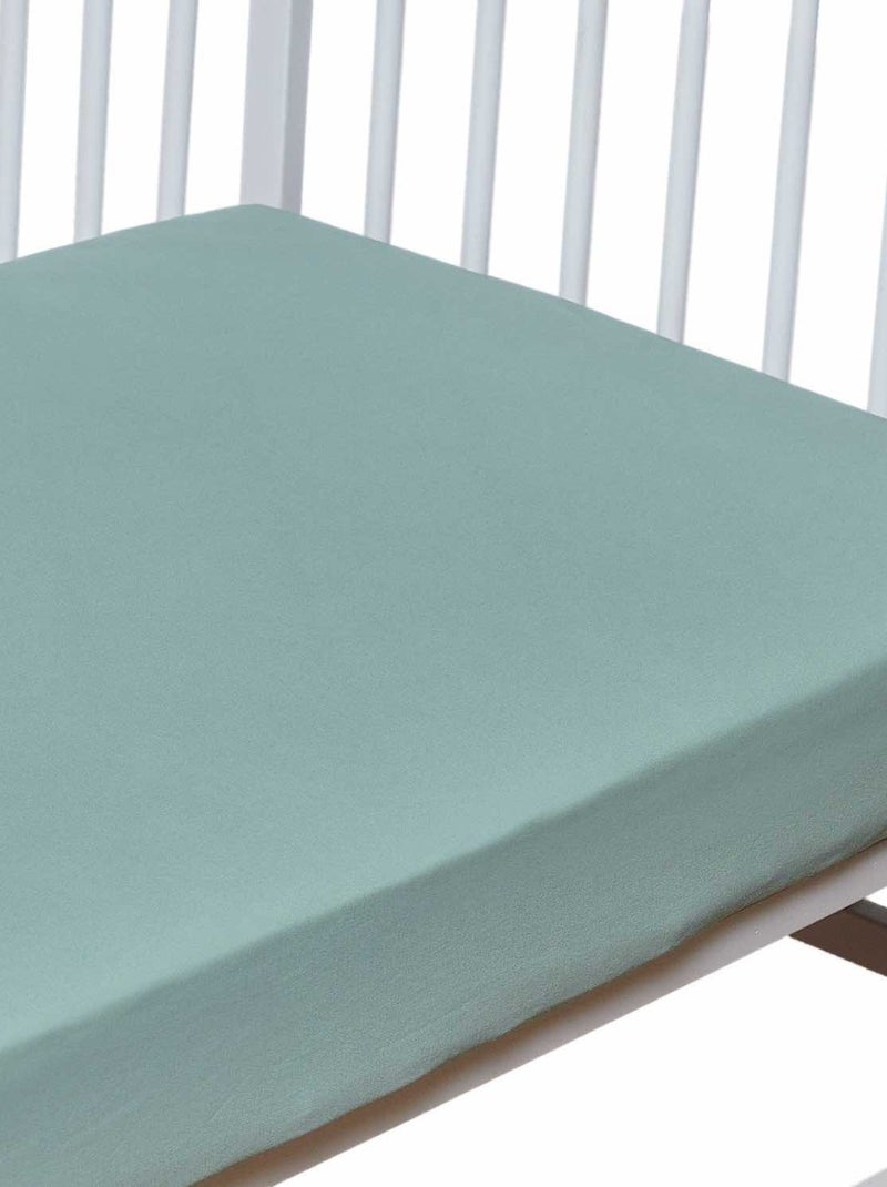 SEVIRA KIDS | Drap-housse en coton Vert - Kiabi