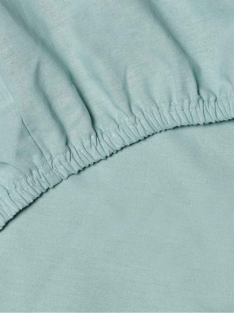 SEVIRA KIDS | Drap-housse en coton Vert - Kiabi