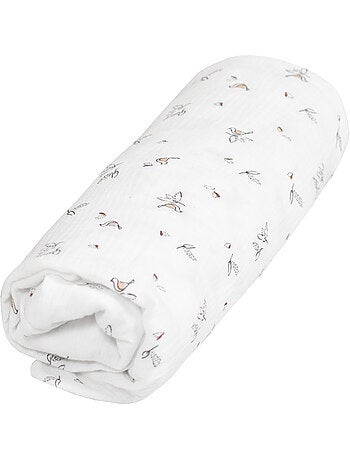 SEVIRA KIDS | Drap-housse en gaze de coton Melody