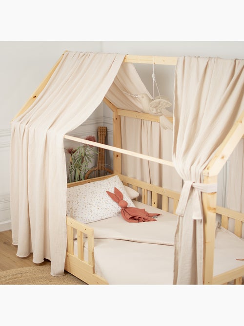 SEVIRA KIDS | Embrasses attaches à nouer pour ciel de lit cabane - Kiabi SEVIRA KIDS | Embrasses attaches à nouer pour ciel de lit cabane - Kiabi