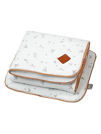 SEVIRA KIDS | Ensemble coussin et couverture pour berceau et couffin Melody