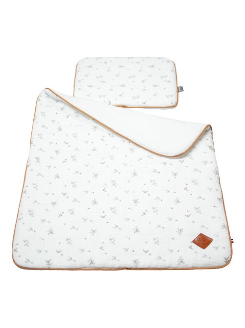 SEVIRA KIDS | Ensemble coussin et couverture pour berceau et couffin Melody - Kiabi