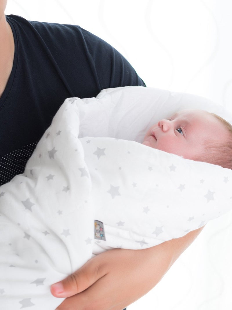 SEVIRA KIDS | Gigoteuse d'emmaillotage en coton STELLA Blanc - Kiabi