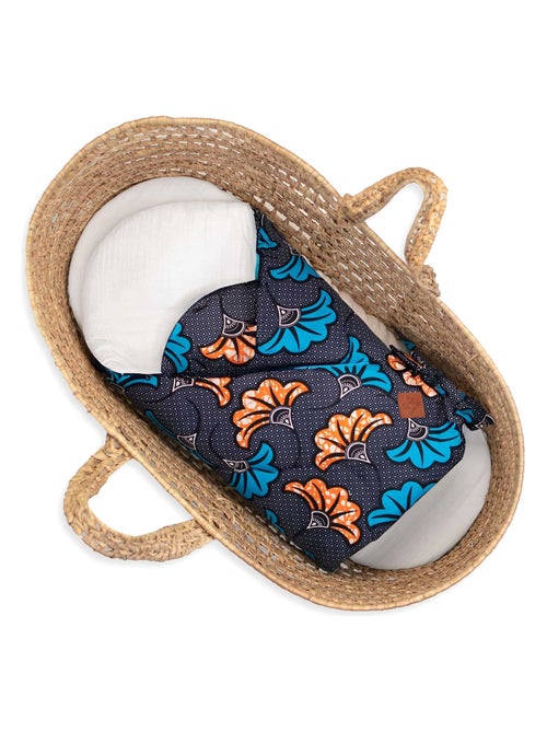 SEVIRA KIDS | Gigoteuse d'emmaillotage en coton Wax Fleurs de mariage - Kiabi