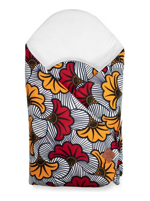 SEVIRA KIDS | Gigoteuse d'emmaillotage en coton Wax Fleurs de mariage - Kiabi