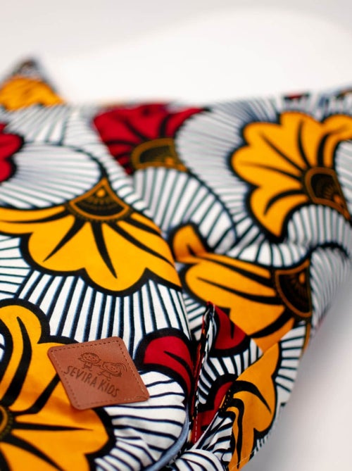 SEVIRA KIDS | Gigoteuse d'emmaillotage en coton Wax Fleurs de mariage - Kiabi