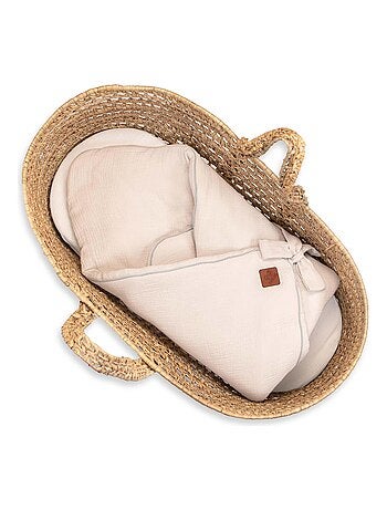 SEVIRA KIDS | Gigoteuse d'emmaillotage en gaze de coton Jeanne