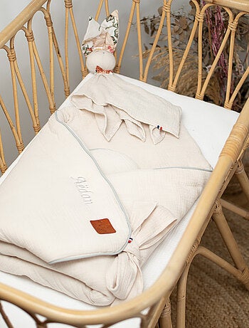 SEVIRA KIDS | Gigoteuse d'emmaillotage en gaze de coton Jeanne