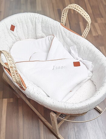 SEVIRA KIDS | Gigoteuse d'emmaillotage en gaze de coton Jeanne