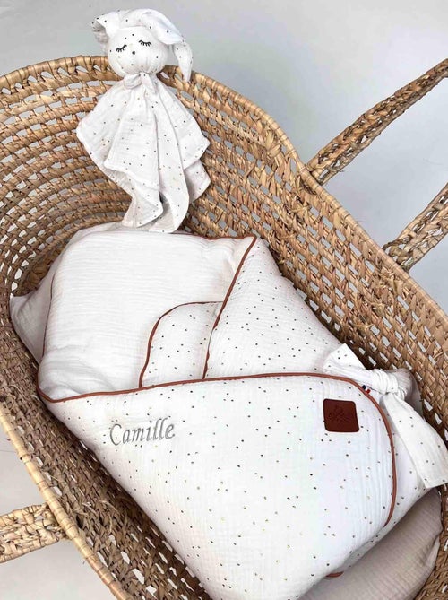 SEVIRA KIDS | Gigoteuse d'emmaillotage en gaze de coton Jeanne - Kiabi