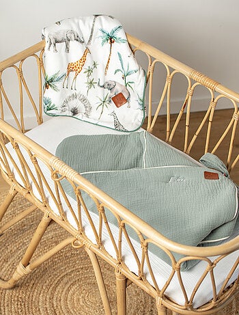 SEVIRA KIDS | Gigoteuse d'emmaillotage en gaze de coton Jeanne