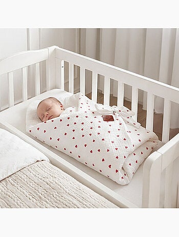 SEVIRA KIDS | Gigoteuse d'emmaillotage en gaze de coton Lovio