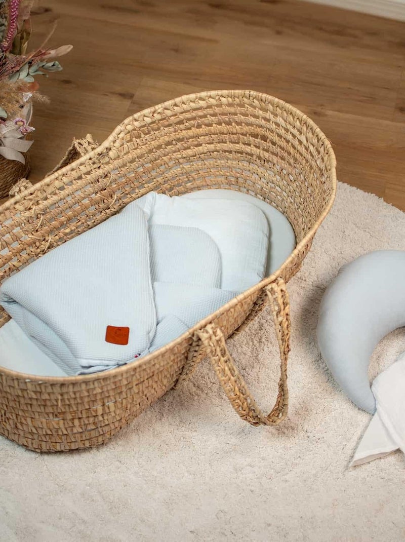 SEVIRA KIDS | Gigoteuse d'emmaillotage en Nid d'abeille Bleu - Kiabi