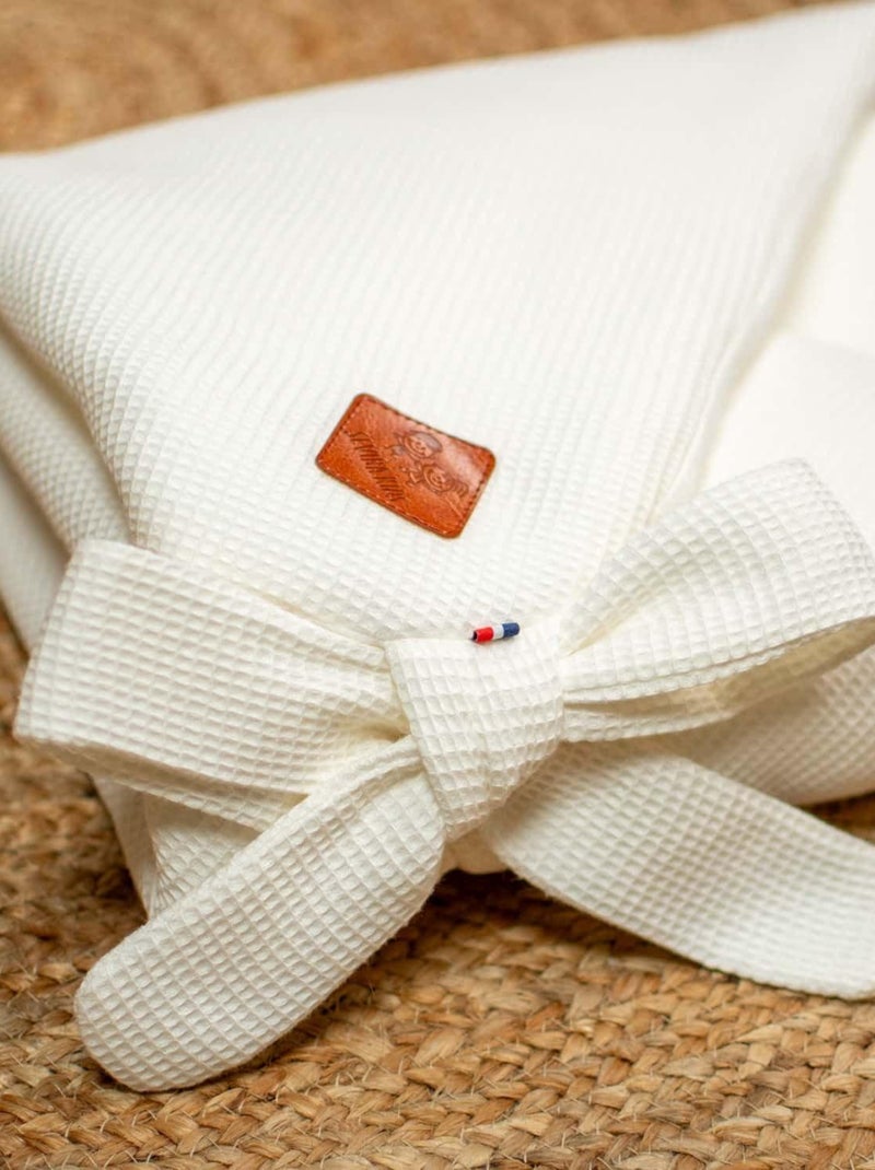SEVIRA KIDS | Gigoteuse d'emmaillotage en Nid d'abeille Ecru - Kiabi