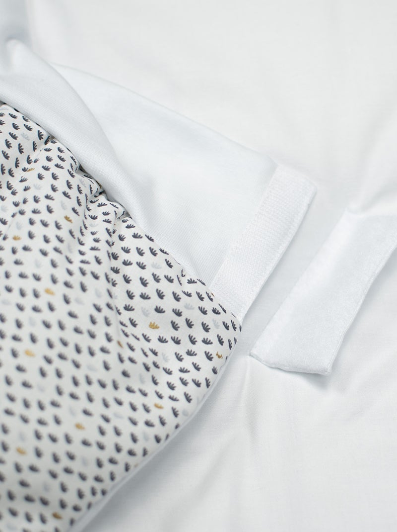 SEVIRA KIDS | Gigoteuse d'emmaillotage évolutive en coton Lior Blanc - Kiabi