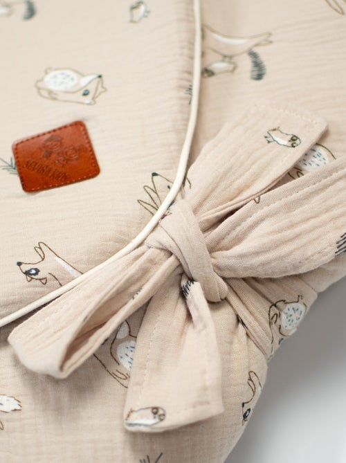 SEVIRA KIDS | Gigoteuse d'emmaillotage évolutive en gaze de coton Eden - Kiabi