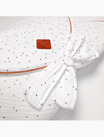 SEVIRA KIDS | Gigoteuse d'emmaillotage évolutive en gaze de coton Jeanne