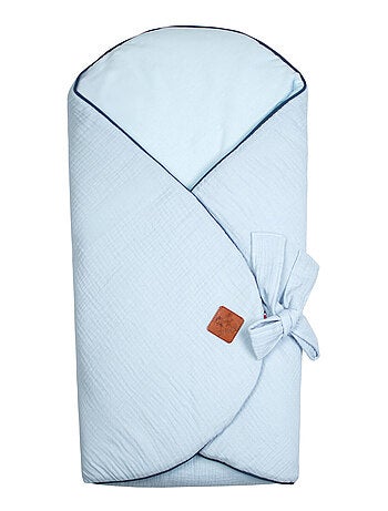 SEVIRA KIDS | Gigoteuse d'emmaillotage évolutive en gaze de coton Jeanne