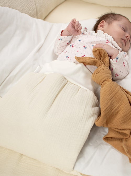 SEVIRA KIDS | Gigoteuse d'emmaillotage évolutive en gaze de coton Jeanne - Kiabi