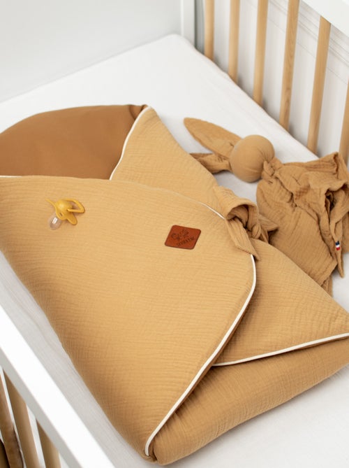 SEVIRA KIDS | Gigoteuse d'emmaillotage évolutive en gaze de coton Jeanne - Kiabi