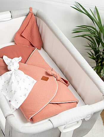 SEVIRA KIDS | Gigoteuse d'emmaillotage évolutive en gaze de coton Jeanne