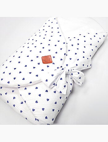 SEVIRA KIDS | Gigoteuse d'emmaillotage évolutive en gaze de coton Lovio