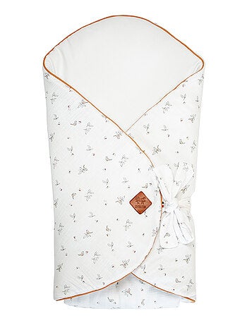 SEVIRA KIDS | Gigoteuse d'emmaillotage évolutive en gaze de coton Melody