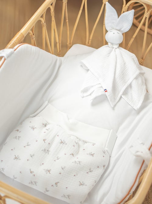 SEVIRA KIDS | Gigoteuse d'emmaillotage évolutive en gaze de coton Melody - Kiabi
