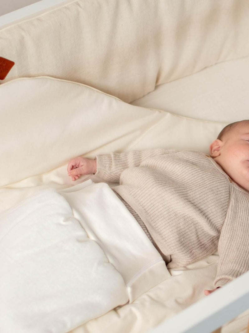 SEVIRA KIDS | Gigoteuse d'emmaillotage évolutive en Lin Beige - Kiabi