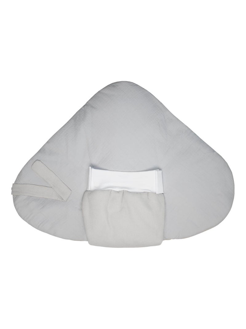 SEVIRA KIDS | Gigoteuse d'emmaillotage évolutive en nid d'abeille Gris - Kiabi