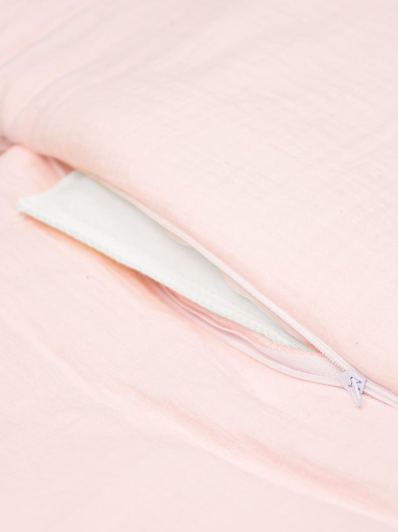 SEVIRA KIDS | Gigoteuse d'emmaillotage évolutive en nid d'abeille Rose - Kiabi