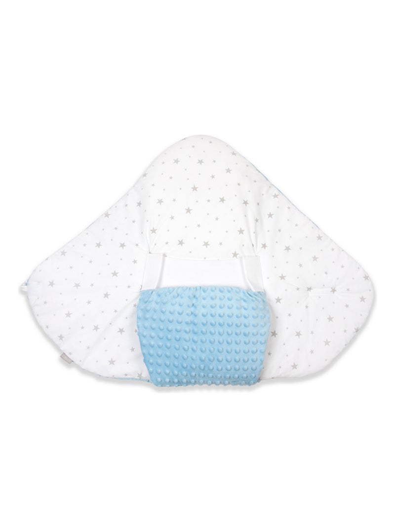 SEVIRA KIDS | Gigoteuse d'emmaillotage évolutive Minky Stella Bleu - Kiabi