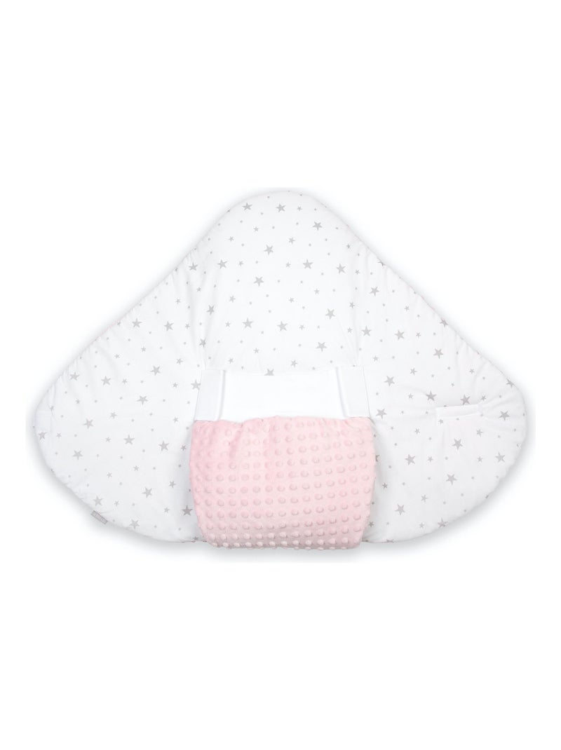 SEVIRA KIDS | Gigoteuse d'emmaillotage évolutive Minky Stella Rose - Kiabi