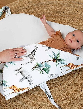 SEVIRA KIDS | Gigoteuse d'emmaillotage évolutive Safari