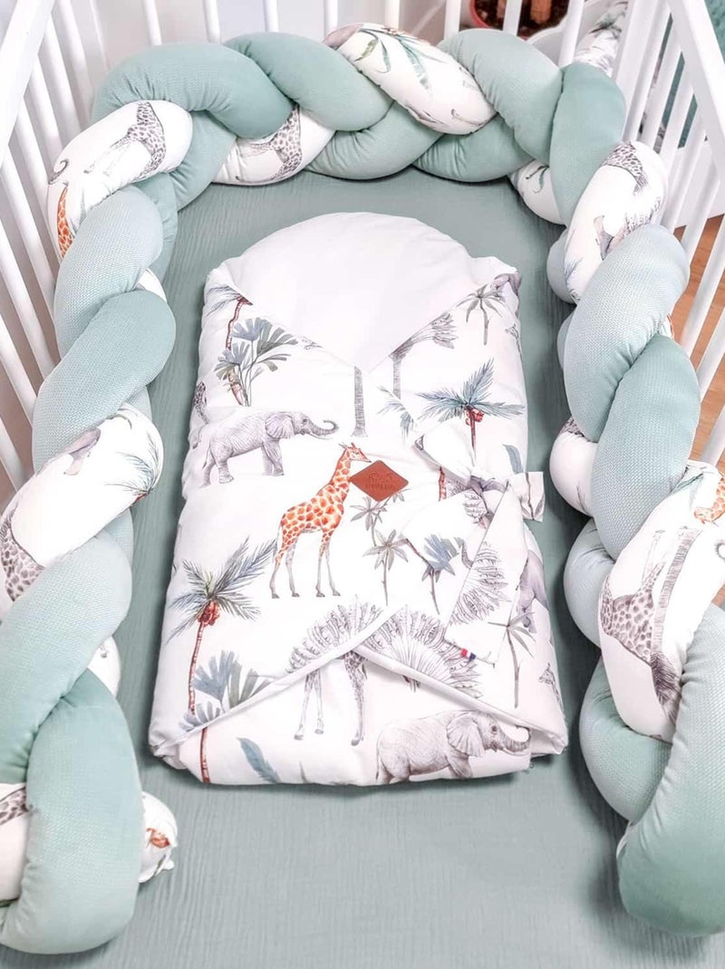 SEVIRA KIDS | Gigoteuse d'emmaillotage évolutive Safari Multicolore - Kiabi