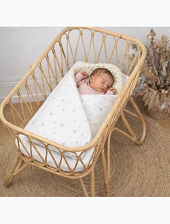 SEVIRA KIDS | Gigoteuse d'emmaillotage minky STELLA