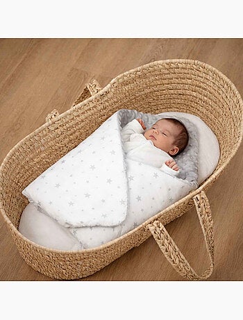 SEVIRA KIDS | Gigoteuse d'emmaillotage minky STELLA