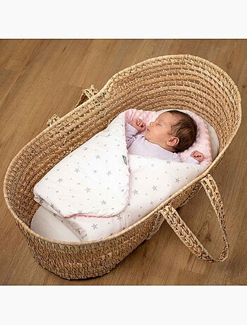 SEVIRA KIDS | Gigoteuse d'emmaillotage minky STELLA