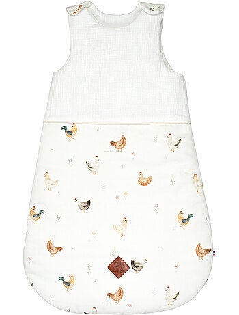 SEVIRA KIDS | Gigoteuse d'été légère TOG 0.5 satin de coton GALLINA
