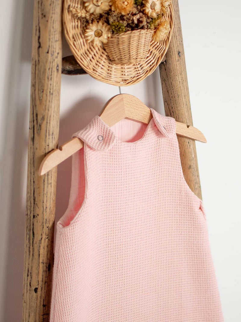 SEVIRA KIDS | Gigoteuse été en Nid d'Abeille - TOG 05 Rose - Kiabi