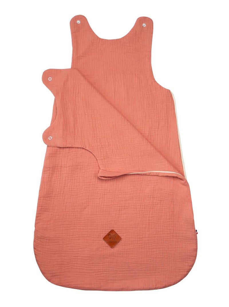 SEVIRA KIDS | Gigoteuse été TOG 05 en gaze de coton Jeanne Marron - Kiabi