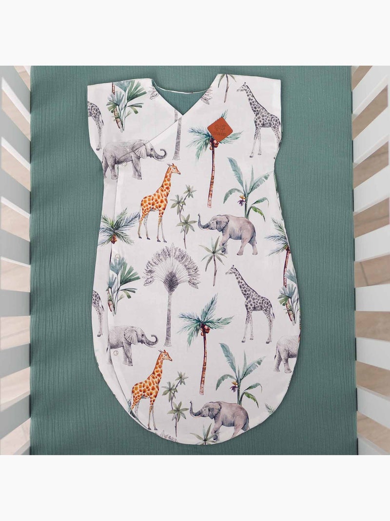SEVIRA KIDS | Gigoteuse légère TOG 15 kimono Safari Vert - Kiabi