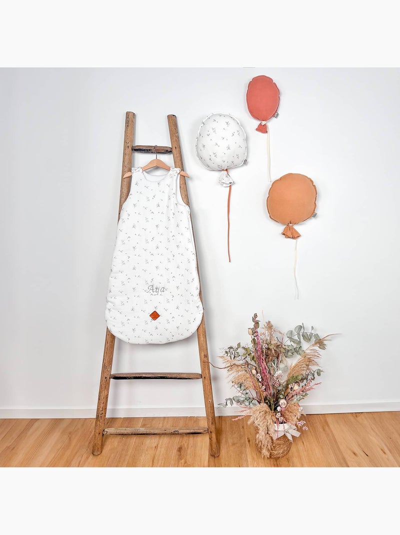 SEVIRA KIDS | Gigoteuse sans manches en coton Melody Blanc - Kiabi